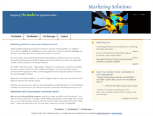 Tablet Screenshot of mkt-sol.com